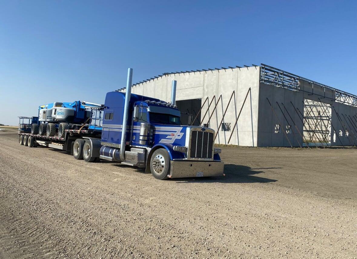 Future13 truck and trailer from Southern Alberta